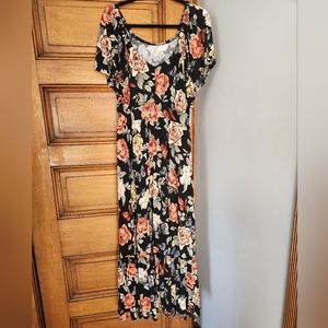 Torrid Flutter Sleeve Tiered Maxi Dress BNWT